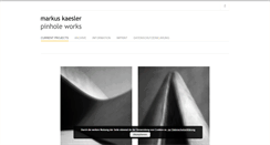 Desktop Screenshot of markuskaesler.de